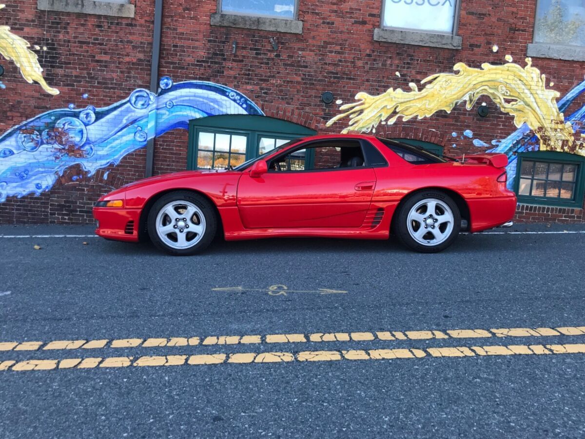 1991 3000gt vr4 monza red with 6,000 miles on new motor