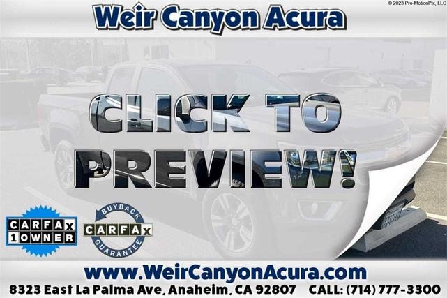 2016 chevrolet colorado lt