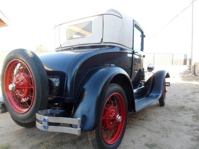 1929 ford model 21026 miles blue convertible 4 cyl manual