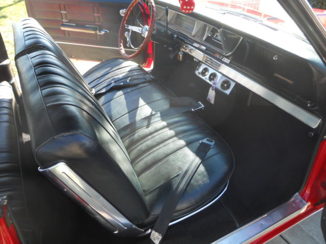 1966 chevy impala conv. red, great condition, dealer instaled cold air