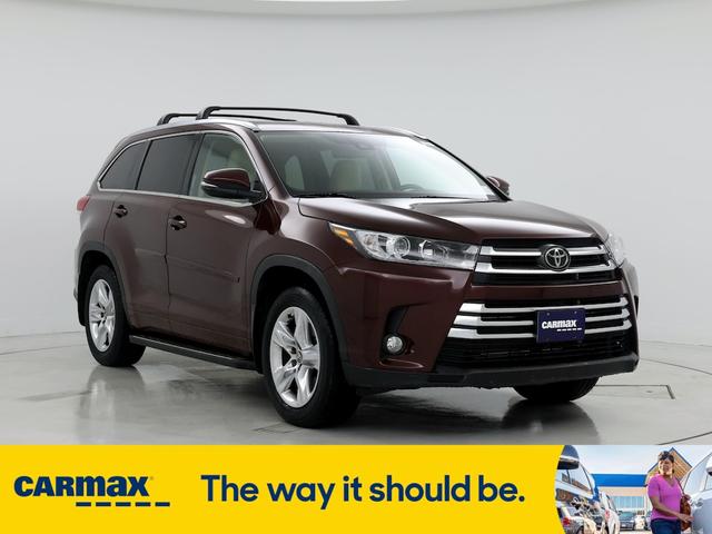 2018 toyota highlander limited
