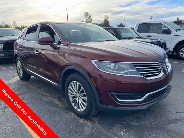 2016 lincoln mkx select