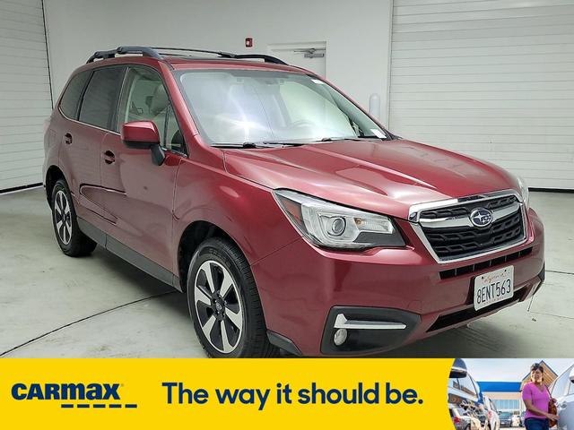 2018 subaru forester 2.5i limited