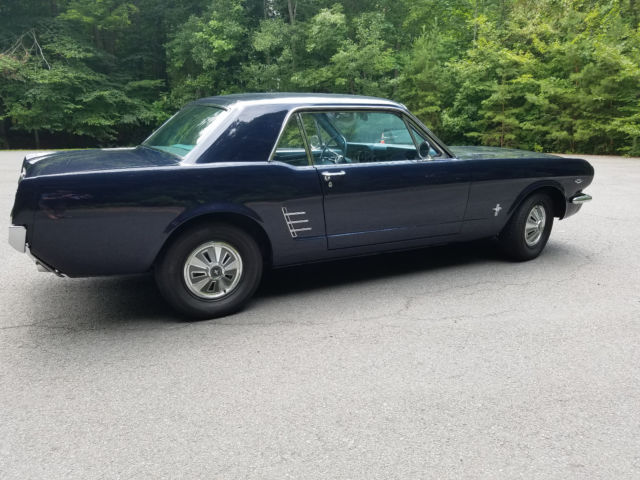 1966 mustang v8, at, ms 5.0 roller cam motor, no rust! excellent driver