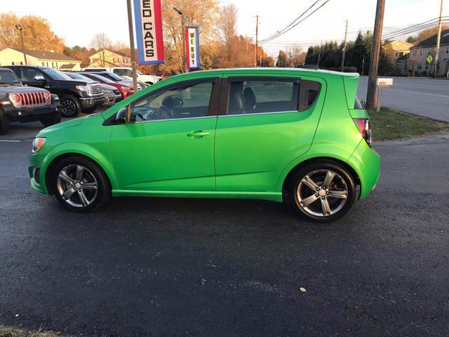 2015 chevrolet sonic rs