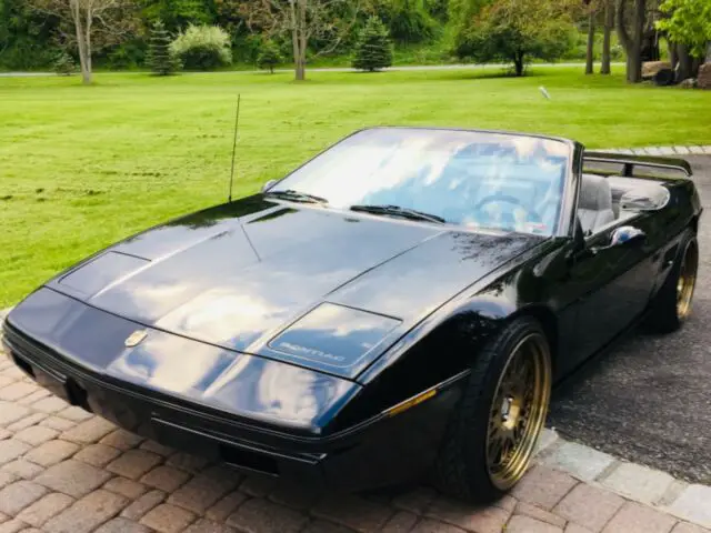 1984 pontiac fiero custom 4cyl automatic 68k original miles absolutely showroom