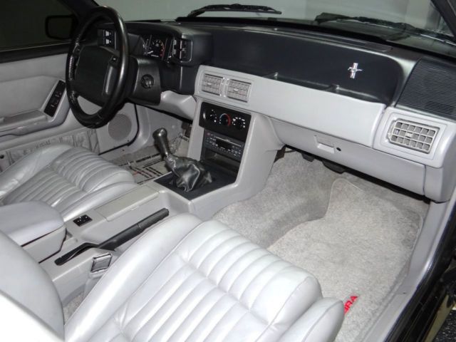 ford mustang svt cobra 5.0 100% stock leather sunroof low miles fully documented