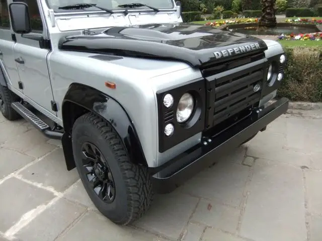 1988 land rover defender 110 2.5td lhd county station wagon 2016 idus silver