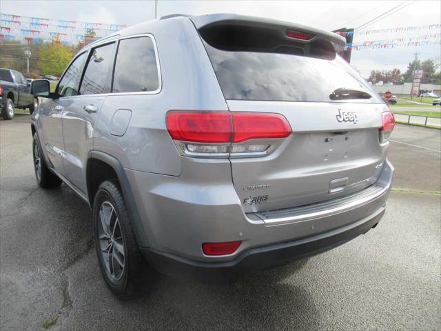 2018 jeep grand cherokee limited x