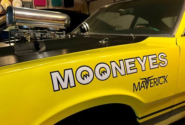 1971 ford maverick grabber gasser!