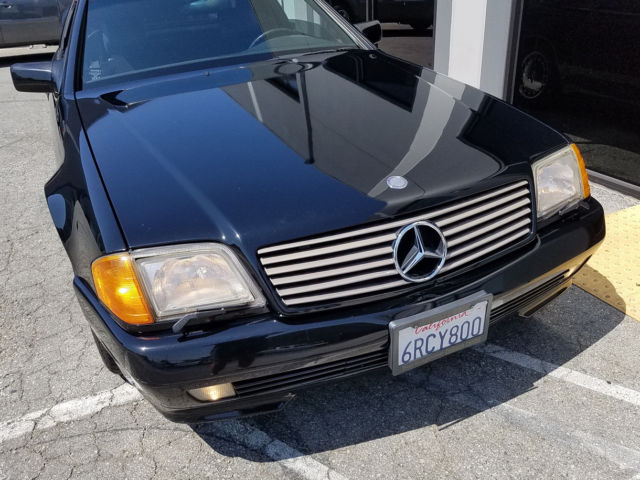 nice 1992 mercedes benz 300sl! rust-free two tops r129 roadster at low reserve!