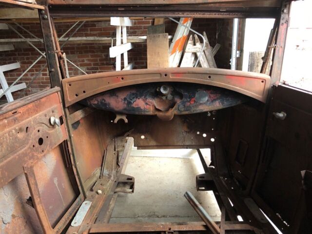 1930 ford model a coupe red rwd manual none