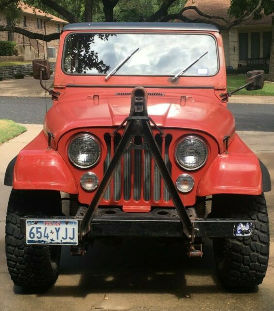 1985 jeep cj7 - red - ready for the ranch - well maintained
