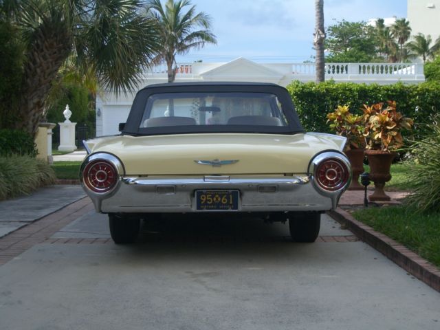 1963 ford thunderbird convertible