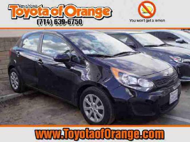 used 2013 kia rio 5dr hb auto in orange, ca