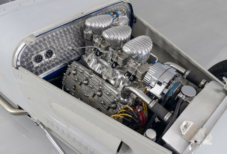 1932 ford roadster all aluminum custom body custom chassis flat head v8