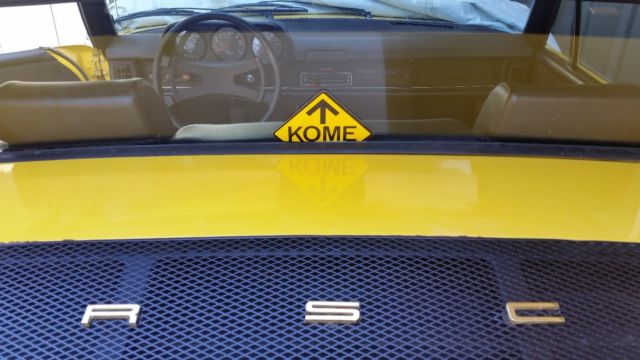 1974 porsche 914 2.0 sunflower yellow w/appearance group