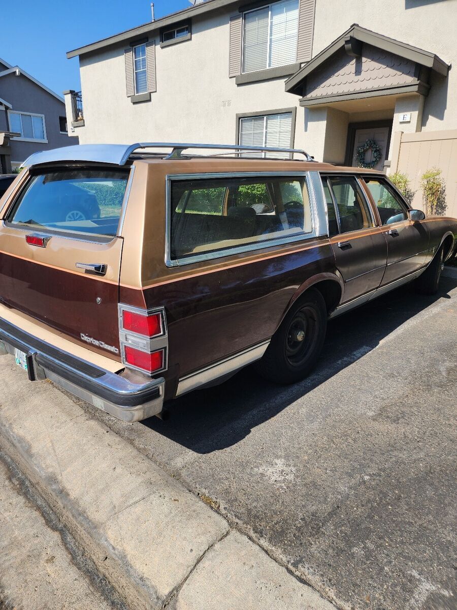 1989 chevrolet caprice wagon brown classic
