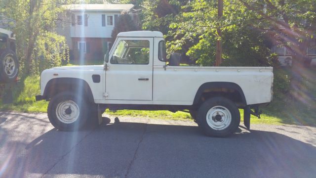 1988 land rover defender 110 truck. 100k miles, original pain, drives well
