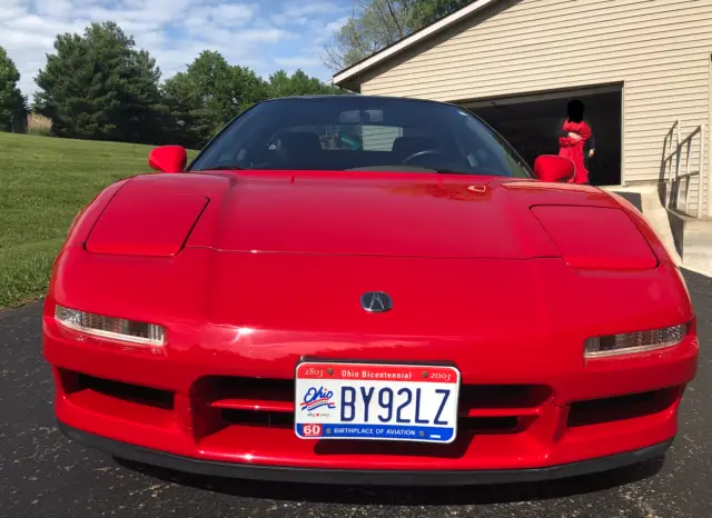 all original 1992 red exterior black interior acura nsx 17275 miles