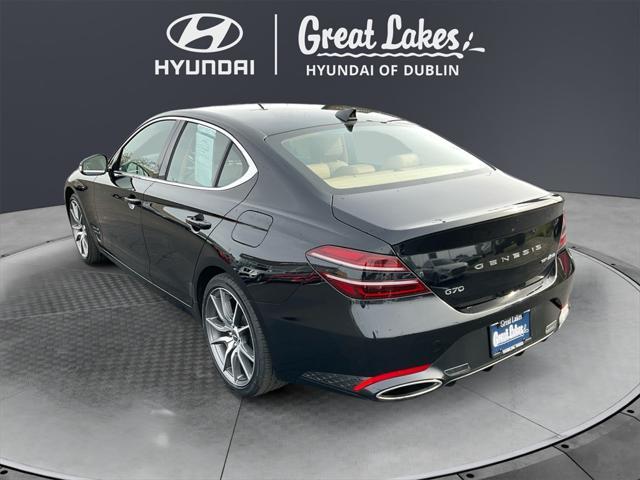 2022 genesis g70 3.3t awd