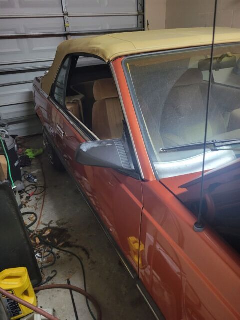 1985 pontiac sunbird convertible brown fwd automatic le