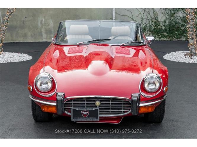 1974 jaguar xke in beverly hills, california