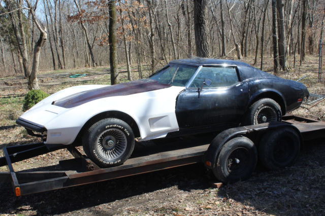 1974 corvette ls4 454 factory big block c3 stringray t-top project