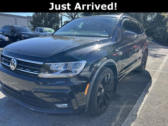 2020 volkswagen tiguan 2.0t se r-line black