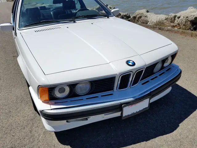 collectible classic 1989 bmw 635csi 5 speed manual e24 shark coupe! no reserve!