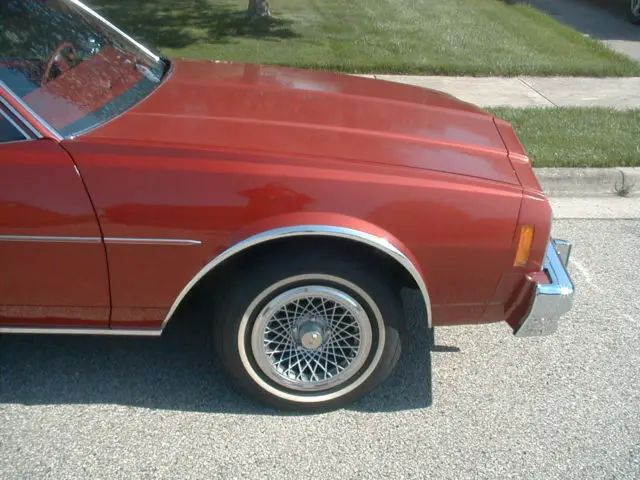 1977 chevrolet impala sport coupe (aerocoupe) - absolutely beautiful-- no reser