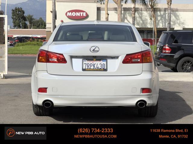 2007 lexus is 250 base