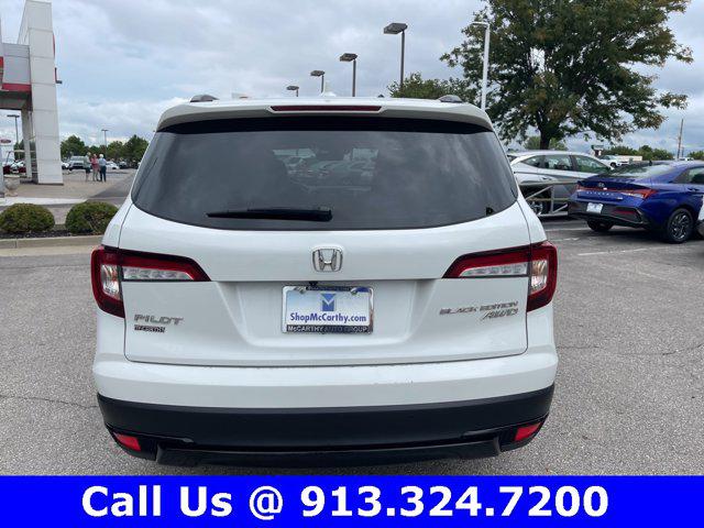 2022 honda pilot awd black edition