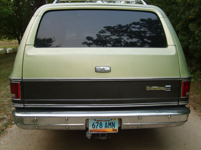 1976 chevrolet suburban silverado 400 4wd