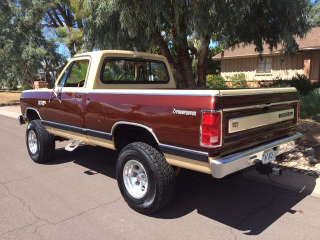 1984 dodge ram 1500 prospector, 4wd, original condition, a/c, pw, auto, 318 v8