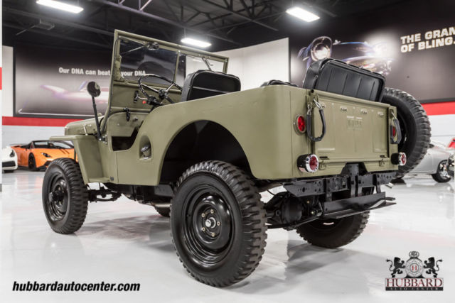 1947 jeep willys, excellent example of a fully restored military jeep!