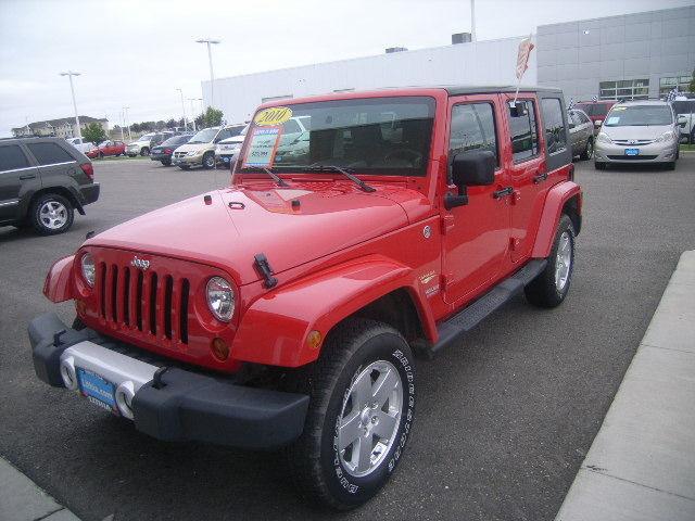 2010 jeep wrangler unlimited sahara for sale in grand forks, north dakota