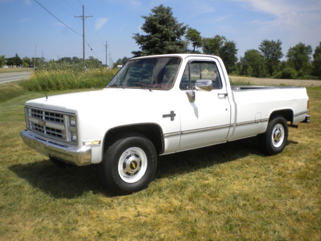 1985 chevrolet silverado c-20 big block - classic collector pickup truck