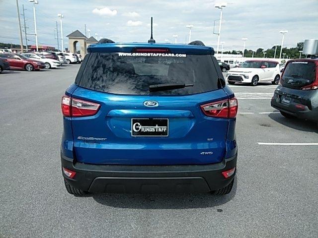 used 2018 ford ecosport 4wd se elizabethton, tn 37643 for sale in elizabethton, tennessee