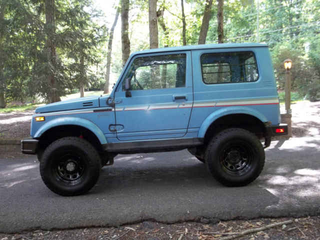 1987 suzuki samurai jx with sidekick 1.6 16v professional install engine upgrade
