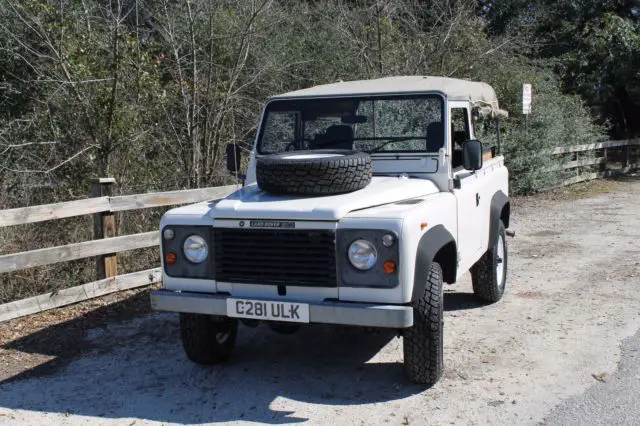 1986 land rover defender convertible