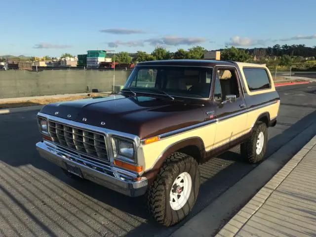 investment grade l1979 ford bronco california truck from new