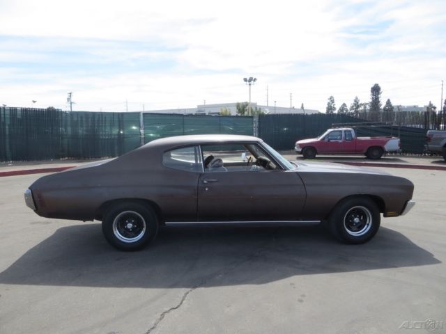 1970 chevrolet malibu 2-door hard top 350 8-cylinder automatic no reserve