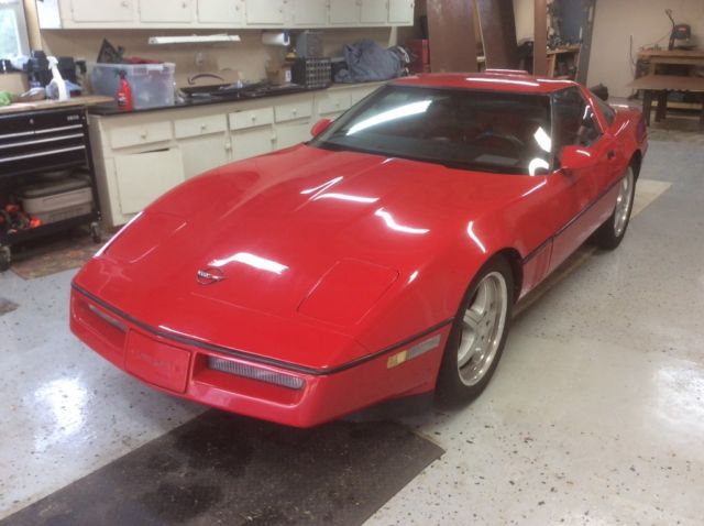 86 chevrolet corvett rare 4 speed no reserve