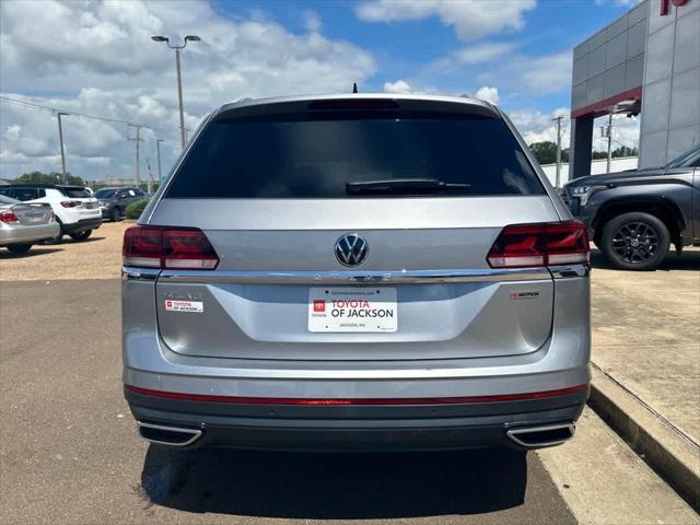 2021 volkswagen atlas 3.6l sel premium