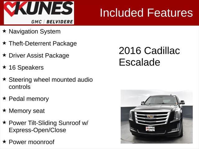 2016 cadillac escalade premium