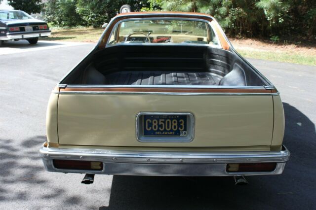 1980 chevy el camino 2 tone tan ~ nice clean driver