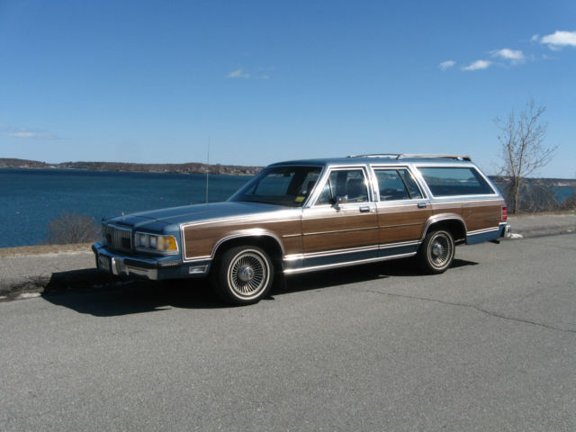 1988 mercury colony park ls woody wagon
