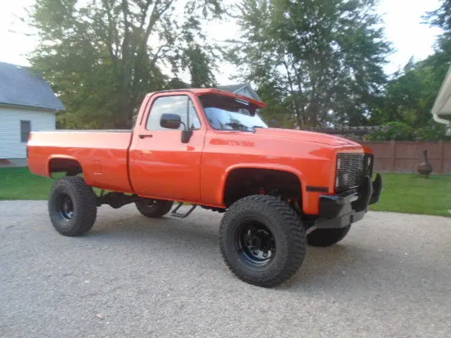 1986 chevrolet c/k truck 4x4 silverado frame off ..jeep, off road, cj