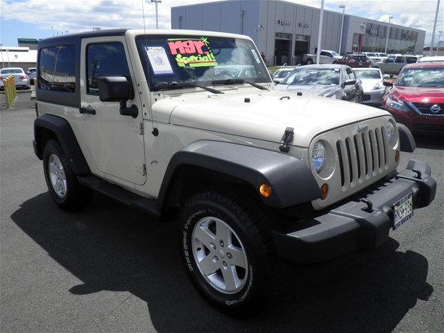 2012 jeep wrangler sport 4x4 sport 2dr suv for sale in honolulu, hawaii